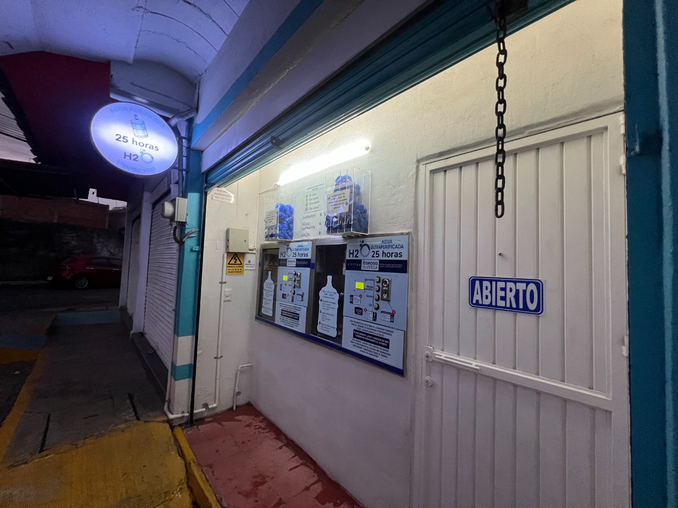 Renta negocio de agua purificada automatizada en funcionamiento