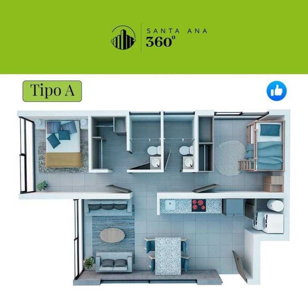 OPORTUNIDAD depa semi nuevo en Santa Ana Tepetitlan